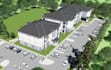 do floor plan , 3d rendering of apartment house and villa