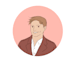 draw your photo to minimalist avatar illustration