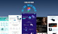 design a modern website, app, or dashboard UI in figma