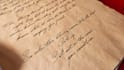 write anything on parchment with beautiful cursive