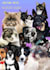 draw your pets into  80s retrowave syntwave vaporwave