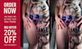 draw custom tattoo sleeve design unique modern