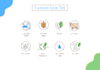 design amazing custom icon set