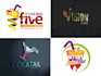 do modern smoothie bar and juice logo design