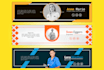 create professional linkedin background header, cover, banner design