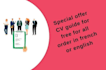 transform your CV on a professional job winning resume CV design