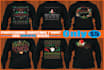 do creative christmas sweater and sweatshirt design