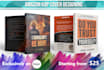 design a selling amazon KDP cover with the 3d mockup