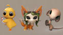 sculpt 3d characters, figurines, miniatures for 3d printing