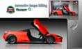 do car image editing and automotive photo background removal, car retouching