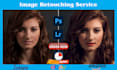 do your photo retouching carefully with creative idea