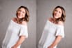 high end skin retouching and image editing