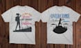 creative custom typography t shirt design