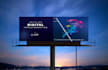 design billboard roll up, standee, pull up or pop up banner