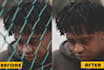 remove fences obstructing on your photo