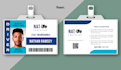 design professional id card, id badge