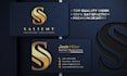 design an elegant minimal logo and business card
