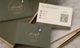 do a modern and professional business card design with stationery design