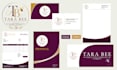 design a business card and brand collateral system for your launch