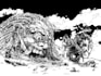 draw exclusive design with ink style