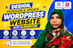 design or redesign a professional wordpress website for your business