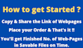 convert any webpage into savable files