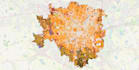 create maps via gis , google earth and maps , osm, cad and more