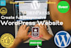 design, fix errors, build responsive your wordpress website