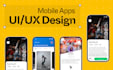 do mobile app uiux designs for ios and android figma xd