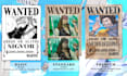 draw you a one piece wanted poster