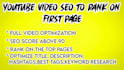 do youtube videos SEO for better ranking on top