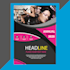 design flyer, leaflet, and bi fold or tri fold brochure