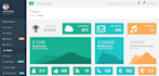 create professional dashboard and admin panel using php