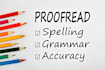 do expert proofreading, editing, and copyediting