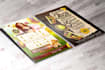 do modern creative flyer design promo event and food menu
