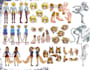 draw a character sketch design sheet