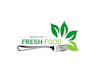 design a modern food logo with express delivery