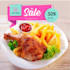 create a food banner