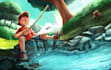 draw a detail character or background artwork