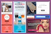 design mailchimp email template, popup form, and automation