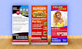 design roll up, billboard, yard sign in 4 hours