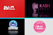 make unique logo animation, youtube intro, outro, slideshows