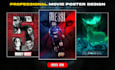 design professional poster, movie poster