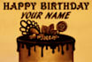 create custom birthday gift video with sand art