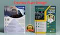 do unique flyer awesome amazing leaflet within 24 hours