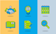 design custom flat icon set in 24 hours