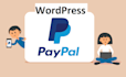 setup paypal or stripe payment method to wordpress store