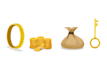 make custom 2d game icons, objects and game props