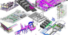 do 2d,3d and bim modeling and rendering in revit with mep