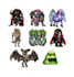 draw awesome pixel art character or background
